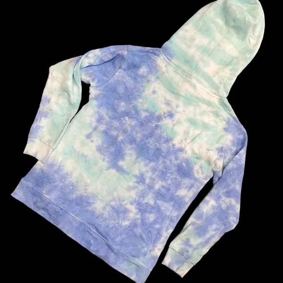 Victoria’s Secret PINK Hooded Sweatshirt Tie Dye Size XS - Picture 8 of 10